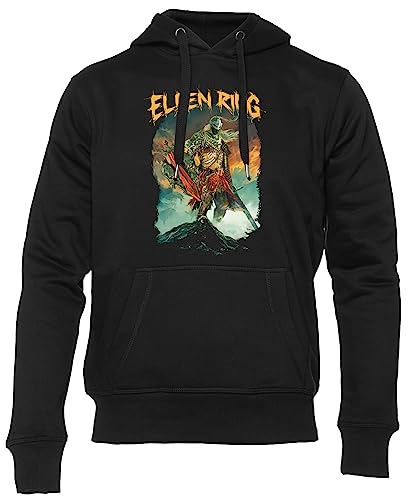 Sweat à capuche unisexe manche longue noir Hachiko pull hoodie pour homme femme