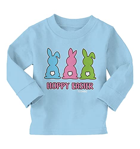 Hoppy Easter - Happy Bunny Cottontail Infant/Toddler Cotton Jersey T-Shirt