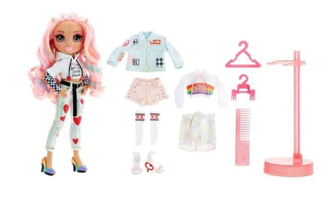 Rainbow High Kia Hart Fashion Doll Love Hearts Red Premium Collector Doll w/ 2 Mix & Match Outfits - Image 3
