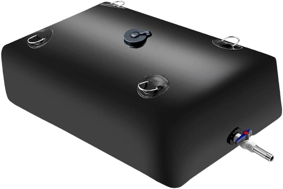 amleso 貯水ブラダーコンテナ 再利用可能 ポータブル 大容量 軟水ブラダーキャリア 緊急ガーデニング農業用, 240L