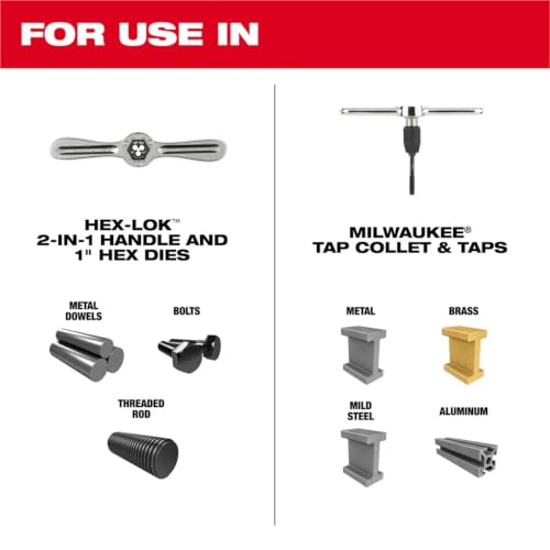 Milwaukee Electric - 38PC Metric TAP DIE PACKOUT. Set W/HEX-LOK. 2-I - image 3