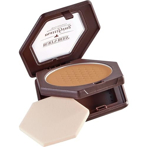 Burt’s Bees 100% Natural Origin Mattifying Powder Foundation, Nutmeg, 0.3 Ounce, Packaging May Vary - image 9