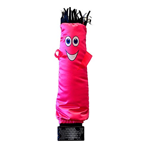 Image of LookOurWay Air Dancers Mini Inflatable Tube Man Set - 29 inch Wacky Waving Inflatable Tube Guy with Blower for Desktop Advertising - Pink