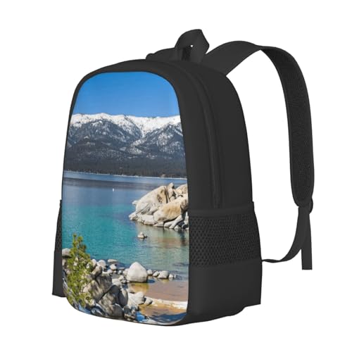Mochila Plegable Lake Tahoe 20 L Negra Ligera miniatura 2