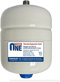 Easyflex EF-TET-2 Stainless Steel Thermal Expansion Tank, 3/4" MIP Connection, 2 gal