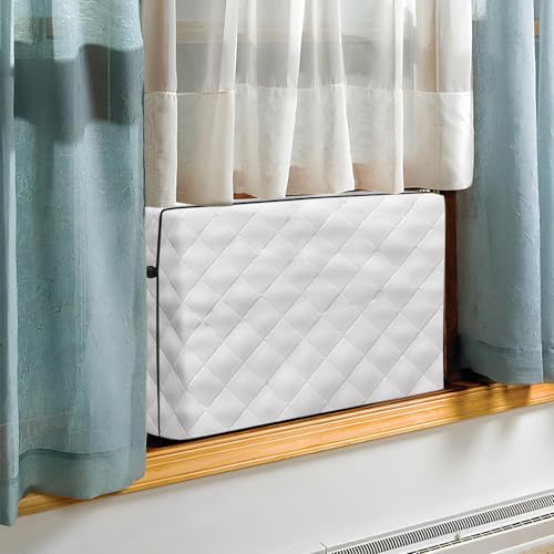 Housse de climatiseur d'intérieur en polyester blanc de qualité supérieure durable - 7