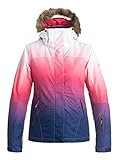 Roxy Snow Junior's Jet Ski Printed Gradient Slim Fit Snow Jacket