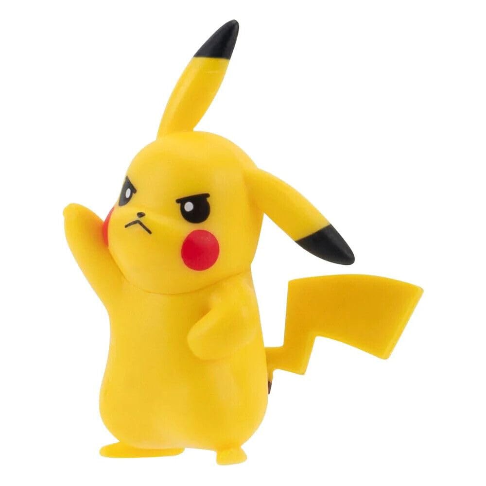Pokémon Pikachu & Ferkuli Battle Mini Figures Set, 5 cm, from the Battle Figure Pack - Image 4