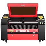 OMTech 60W CO2 Laser Engraver with LightBurn, 28x20 Inch Laser Engraving Cutting Machine with Autolift 4 Way Pass Air Assist Water Pump, Commercial Laser Engraver Cutter for Wood Glass Acrylic More