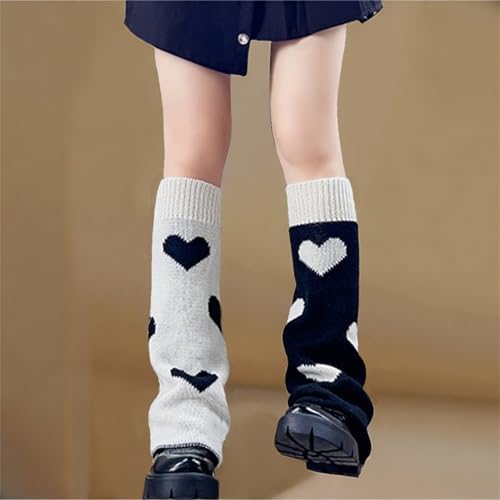 Image of Goth Leg Warmers Women Cute Y2k Harajuku Punk Rave Emo Grunge Winter