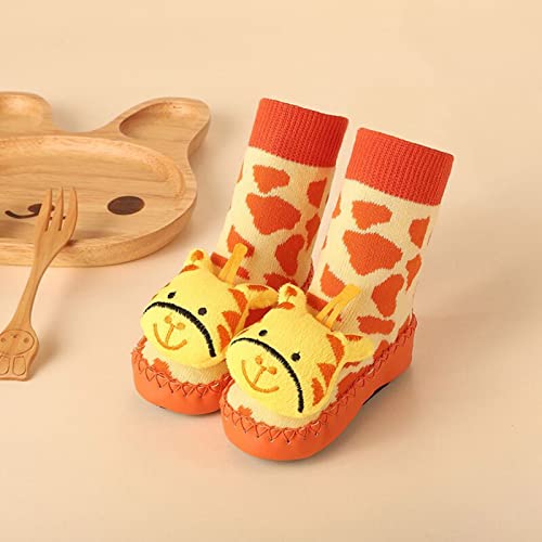 Infant Cute Cartoon Socks Shoes Boys and Girls Floor Sports Shoes Flat Bottom Non Slip Shoes Baby Walking Shoes2