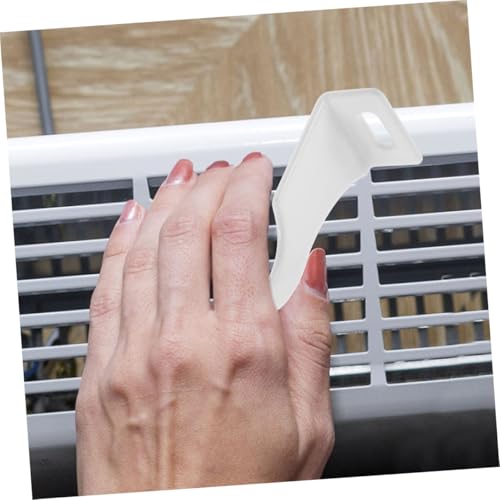 Crochets serviettes salle de bain LABRIMP sans perçage pour suspendre sur radiateur blanc - 5