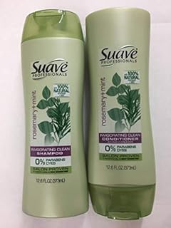 Suave Professionals Shampoo and Conditioner Set 12.6 Oz Ea. (Rosemary and Mint)