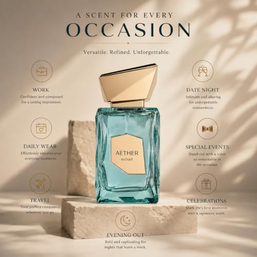 Image of French Avenue Aether Extrait de Perfume 100ml | Green Apple, Cedar & Musk | Premium Perfume For Men & Women