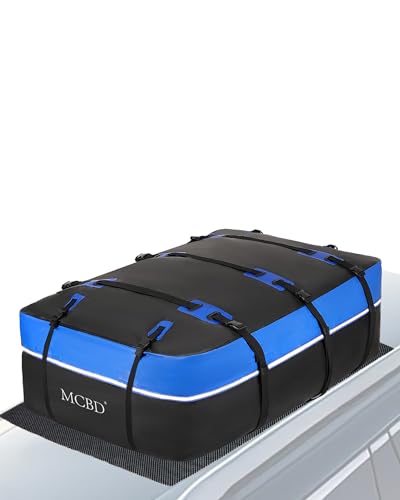 Auto Dachtasche, 1132L/40 Kubikfuß große wasserdichte Softshell-Dachbox für SUV Auto mit/ohne Dachträger universelle Dachgepäcktasche