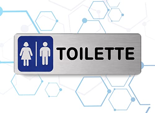 2 pezzi Attenzione qui non è un cartello per la toilette per cani (20 x 30 cm – 3 mm di plastica) – nessun gabinetto per cani – cartello per cani