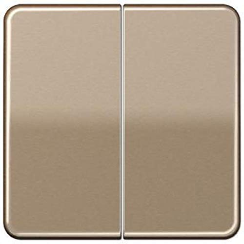 Jung CD1702GB interrupteur double marron clair bouton standard 2-fach