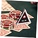 Vaguelly Poker Dealer Button with Smooth Surface Accessory for Game Nights and Tournaments Easy to Use Practical Design for Poker and Card Games Game Chips