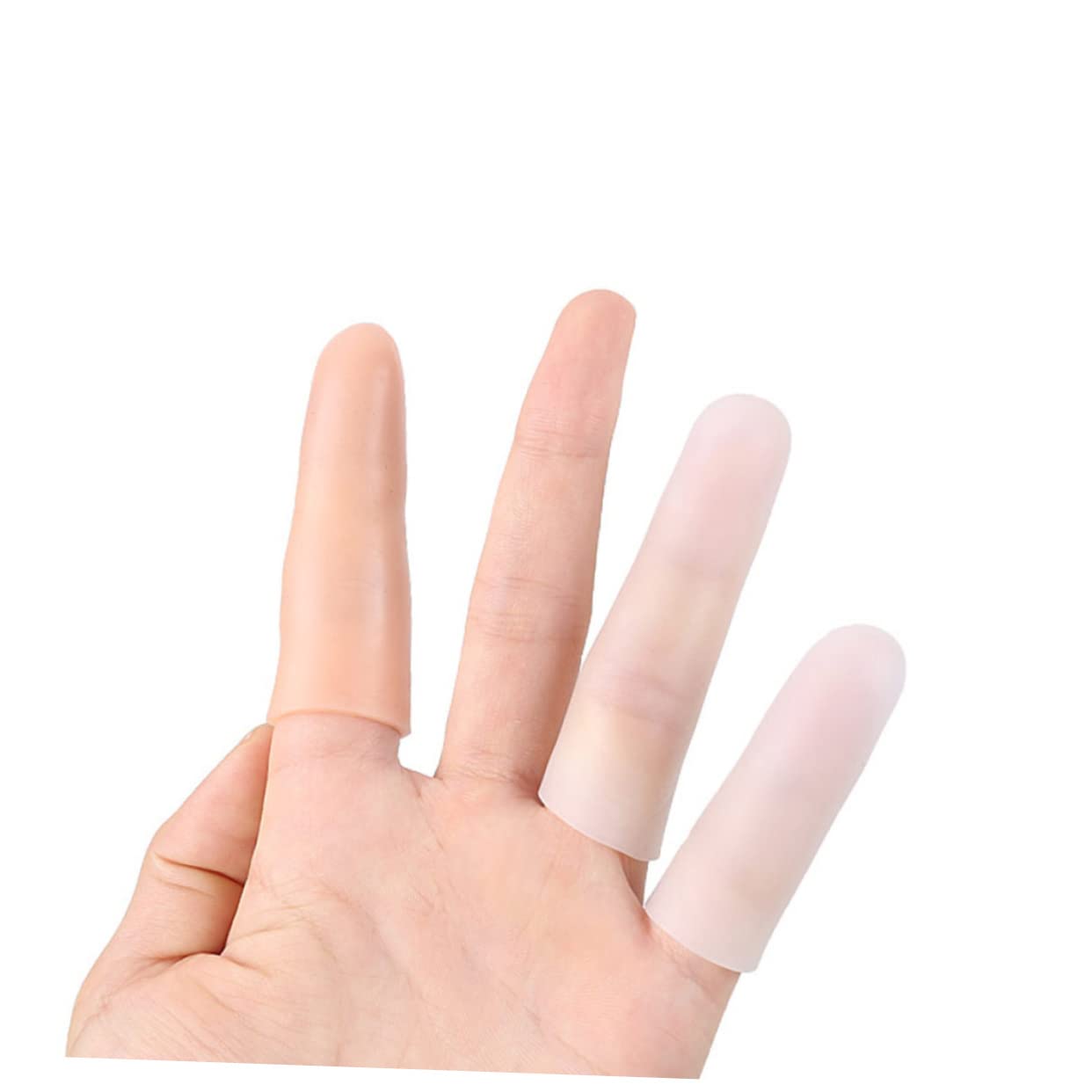 Didiseaon 10pcs Gel Toe Sleeves Toe Protector for Sports Finger Separator Sleeves