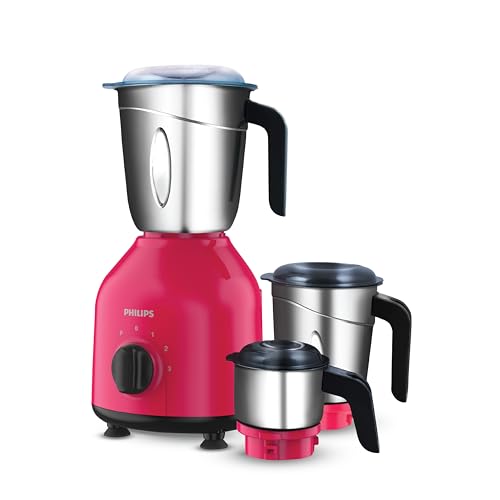 PHILIPS HL7756/03 Daily Collection 750 Watt Mixer Grinder (3 Jars...