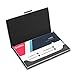 Ocadux Professional Business Card Holder Business Card Case Stainless Steel Card Holder, Keep Business Cards in Immaculate Condition, 3.7 x 2.3 x 0.3 inches, Black