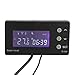 Rettile termostato Digitale, Schermo LCD con Pulsante di Dimensioni ridotte Regolatore di Temperatura temporizzazione Suono per Acquario, Case Animali terrestri(#2)