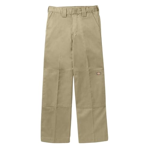 Dickies Boys Double Knee Work Pant, Desert Khaki, 10