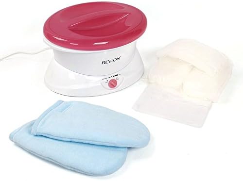 Revlon Moisturizing Quick Heat Paraffin Bath, White/Pink