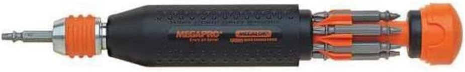 Multi-Bit Screwdriver, 15-in-1, 8-1/2 in.