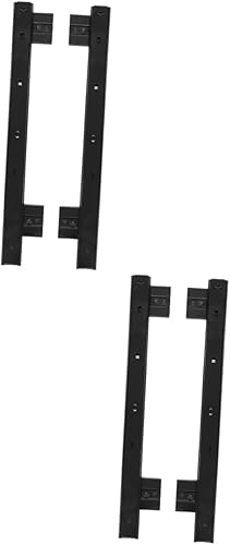 STOBOK 2 pares de rieles de teclado resistentes deslizantes deslizantes ajustables para teclado de montaje inferior para teclado, riel de cajón