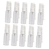 LIFKOME 10 piezas Pulverizador Giratorio Botellas Spray Vacías Reutilizables Atomizador Transparente para Perfume y Agua de Maquillaje Portátil y Ligero para Viaje y Uso Diario