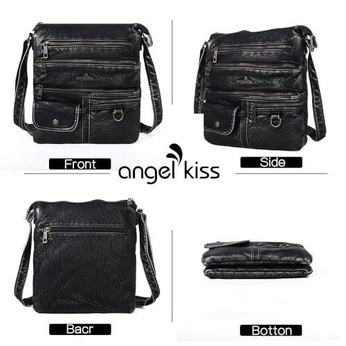 Image of Angel Kiss Small Shoulder Bag for Women Crossbody Purses and Handbags Multi Pockets Hobo Bags