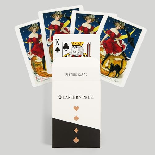 Baraja de Poker Halloween Vintage 52 Cartas miniatura 6