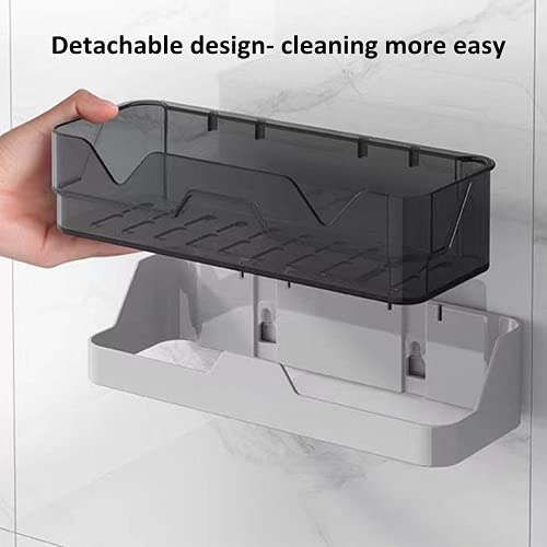 Mrpapa 2-Pack Shower Caddy With Extra Adhesive Pad, Separable Shower Organizer Wall Mounted, No Drilling Bathroom Accesseries Holder Tray For Bathroom And Kitchen #TOP5
