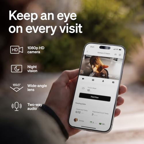 PETLIBRO Automatic Cat Feeder with Camera, Scale AI Smart Food Intake Track - Image 3