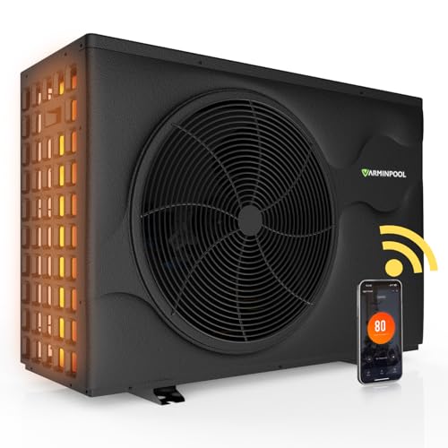 VARMINPOOL Pro Invert 65000BTU Electric Pool Heat Pump for 21