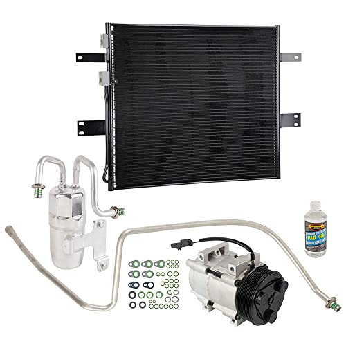 A/C Kit w/AC Compressor Condenser & Drier For Dodge Ram