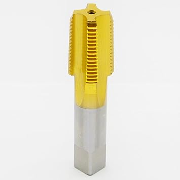 1/2-14 NPT Tap Pipe Thread, M35 Cobalt Steel, Extra Hard, Industrial Grade for Heavy-Duty Jobs, More Durable & Heat Resistant, Perfect for Stainless Steel - Ideal for DIY & Professionals