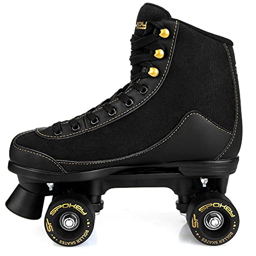 SPOKEY RAVINA Rollschuhe für Jugendliche und Erwachsene | ABEC-7 Carbon Kugellager PU-Roller 54 x 32 mm | Softboot mit Schnürung | Größe: 36, 37, 38, 39, 40, 41