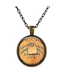  Inicial G ColGante, nostálgico tabla Ouija personalizado collar