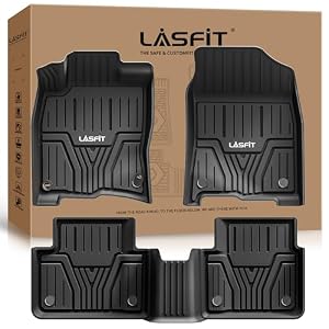 LASFIT Fußmatten Honda Civic 2016-2021 Schwarz