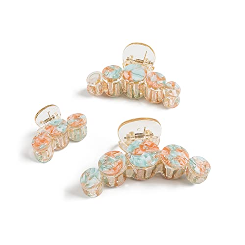 Agirlvct Hair Claw,Styling Hair Clips Strong Hold Hair Jaw Clips, Big Hair Clips Korea Barrettes Nonslip Birthday Gift Hair Accessories For Women Girls Daughter Girlfriend(3 Pack) #TOP2