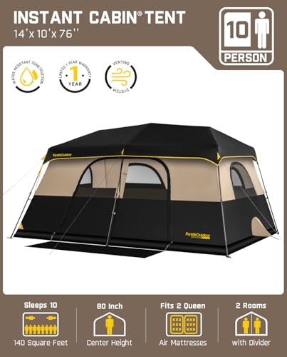FanttikOutdoor Zeta C10 Pro Max 10-Person Tent