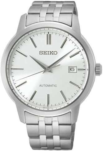 Seiko Hommes Analogique Automatique Montre avec Bracelet en Acier Inoxydable SRPH92K1