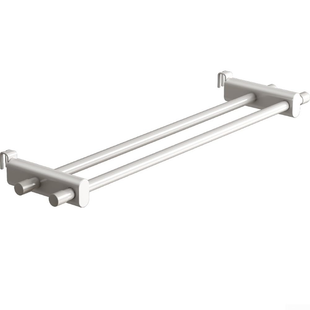 Radiator Clothes Airer, 50cm Radiator Folding Airer Radiator Towel Holder Clothes Dryer Drying Rack Rail, for 0.3-2m Heating Radiator