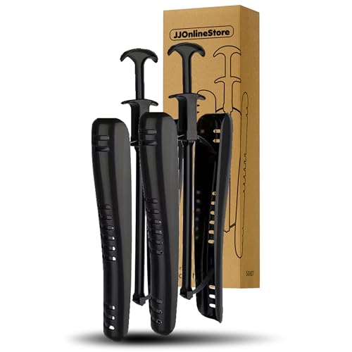 JJOnlineStore - 2 Pcs Boot Holders for Knee High Boots | Extra Long Automatic Black Boot Tree | Boot Shapers Knee High | Boot Inserts To Keep Shape for Lady Women Men Shoes (1 pair 12.5)