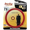 Korky 451BP Toilet Flush Valve Seal, Red