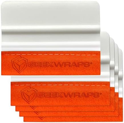 Geek Wraps Marine Car Wrap Vinyl Applicator Squeegee 5 Pack