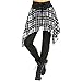 Produktbild Damen Lauf Skort Laufhose Hockey Rock Engen Capris Gym Yoga Pants Mädchen Tennis Eishockey Laufen Trainning Workout 2 in5 Sport Leggings mit Rock Caprihose Sporttanz Sportkombi Minirock mit Leggins