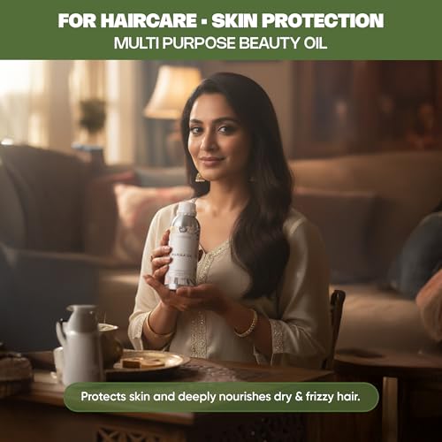 Image of VedaOils Marula Oil 100ml | 100% Pure & Natural Marula Oil for Face, Hair & Skin | Hydrates, Nourishes & Promotes Healthy Hair and Glowing Skin